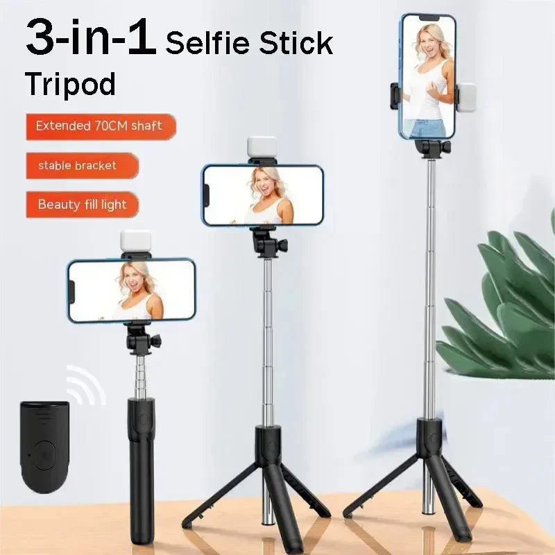 LED Selfie Stick (+ Tripod)